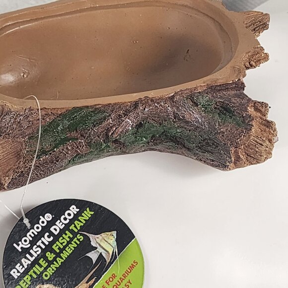 Komodo Realistic Decor Reptile and Fish Tank Hygenic Forest Hiding Den Ornament - Picture 5 of 16